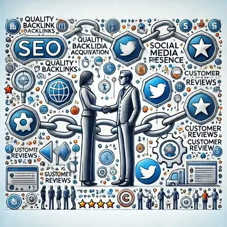 deux personnes qui se rencontre via des liens